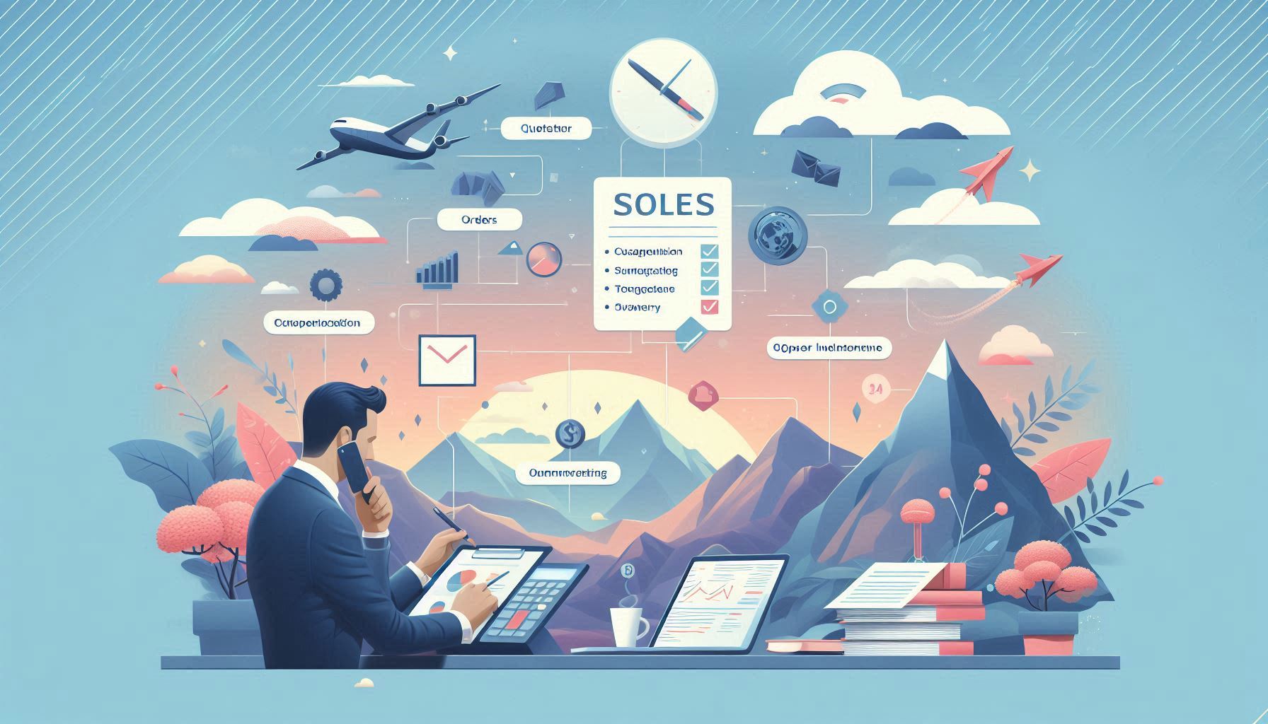 Sales Management System – Quotation to Order Automation